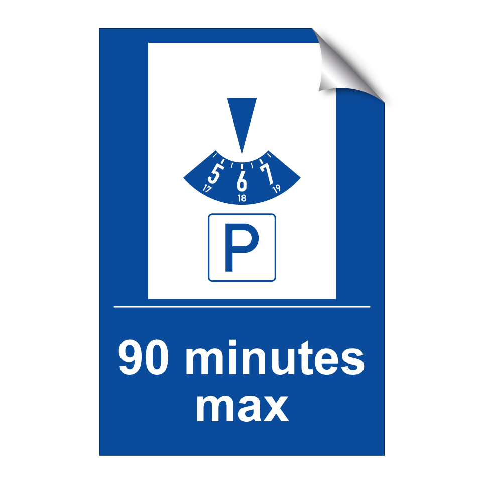 90 minutes max