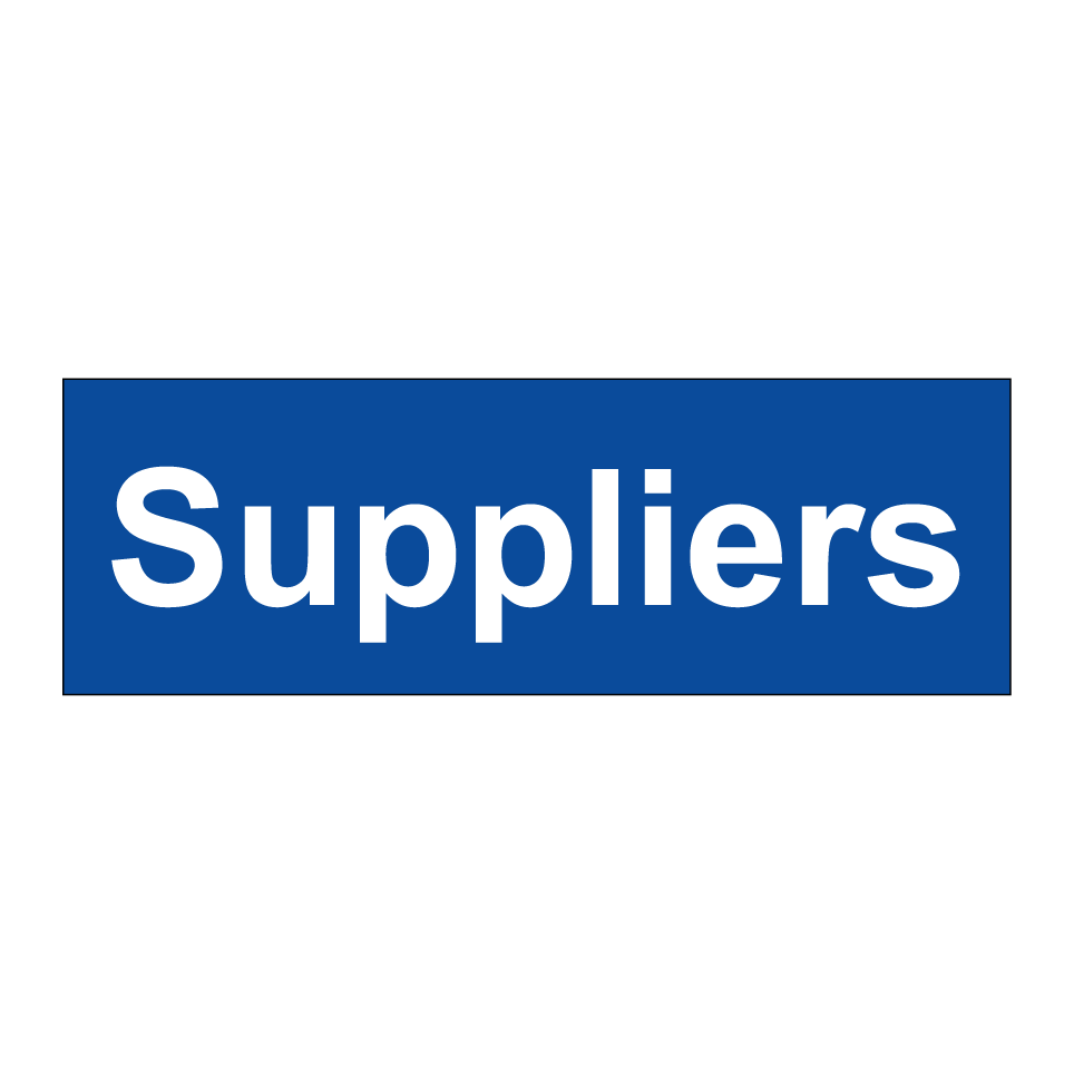 Suppliers