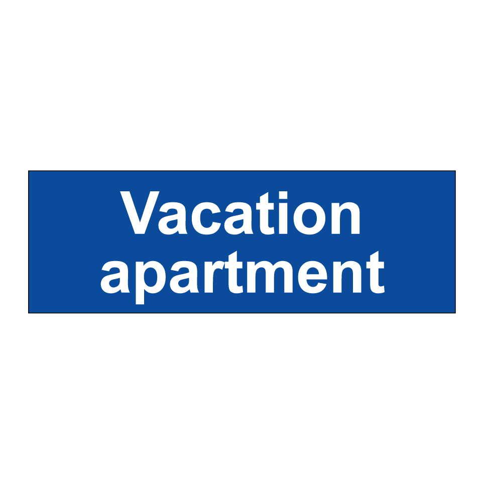 Vacation apartment