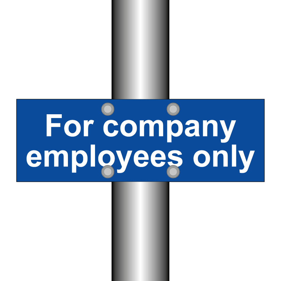 For company employees only
