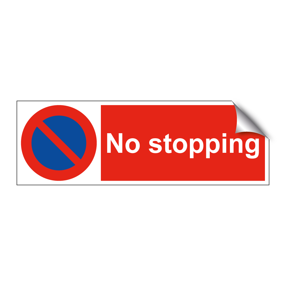 No stopping