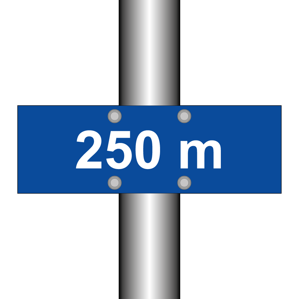 250 m