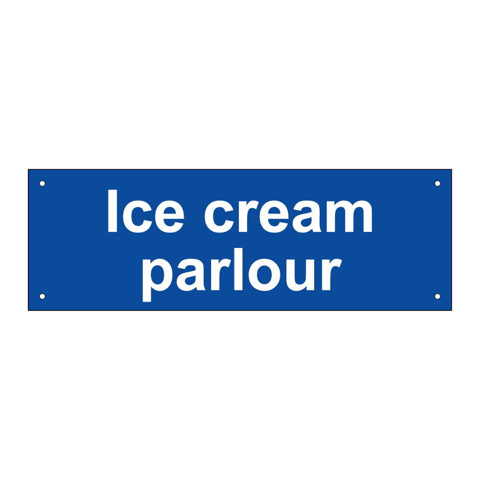 Ice cream parlour