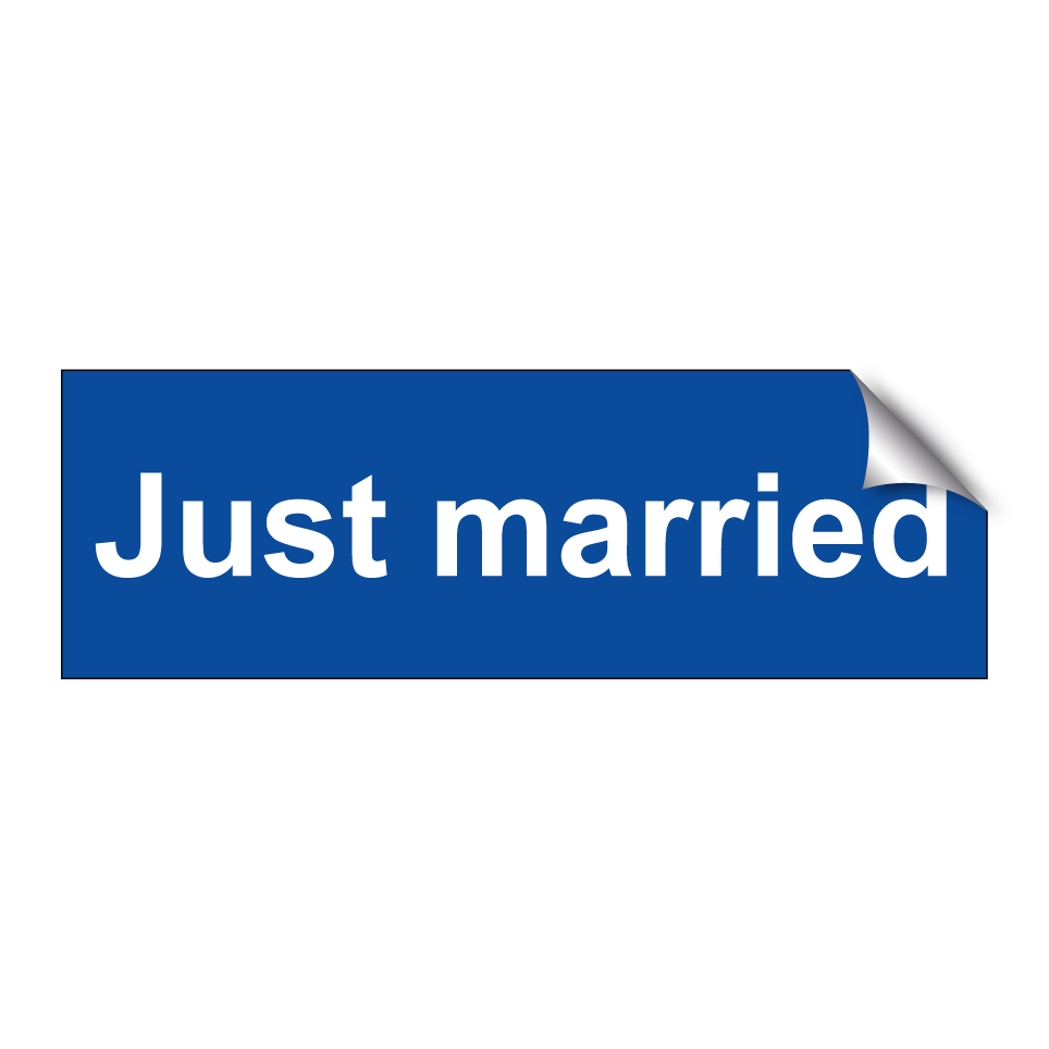 Just married