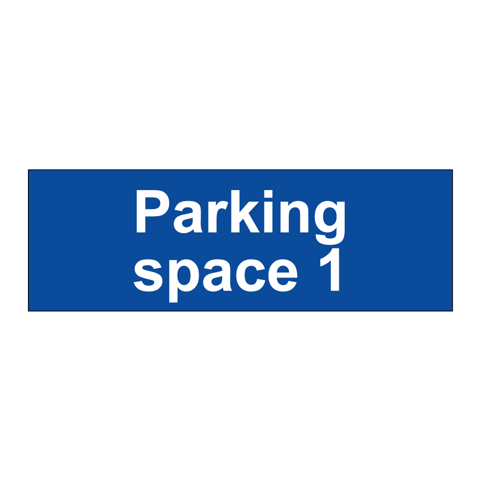 Parking space 1