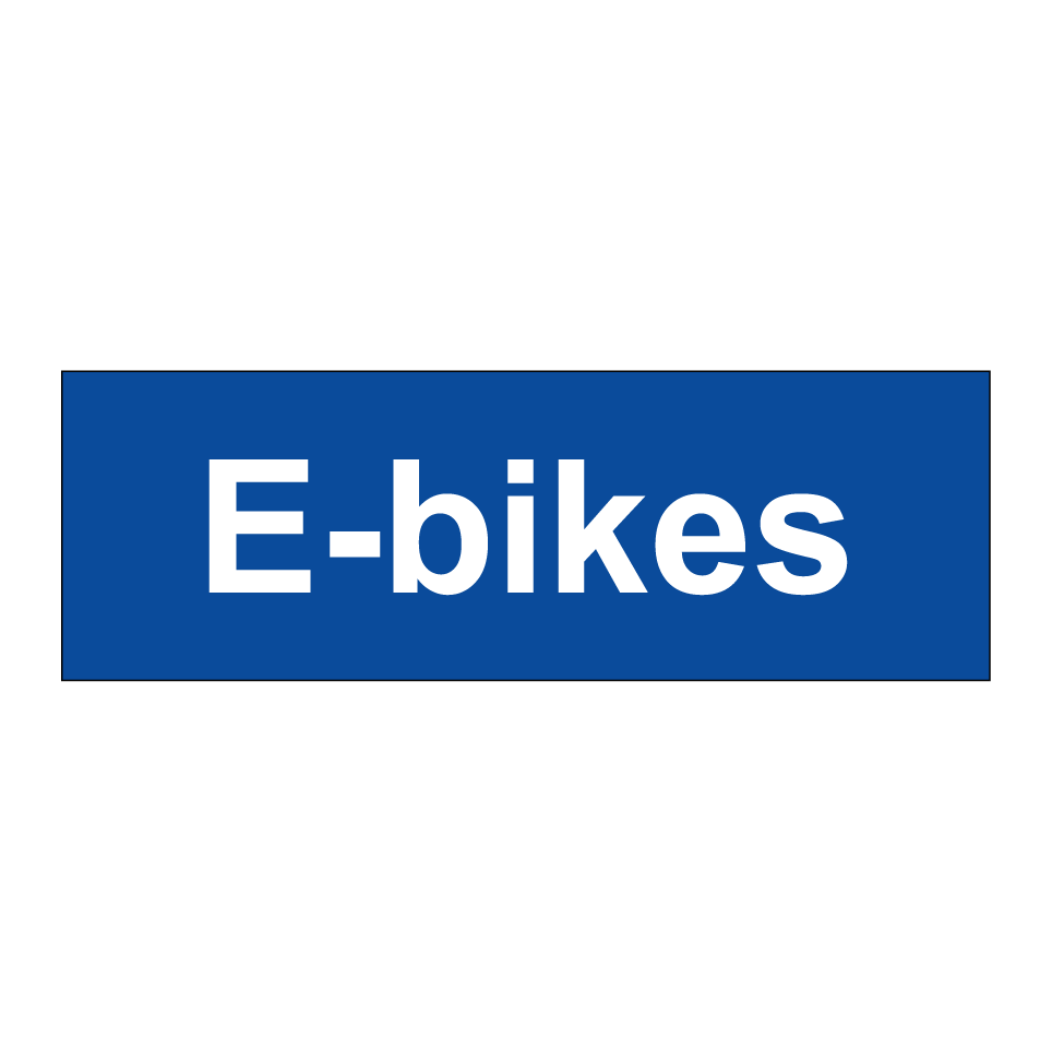 E-bikes