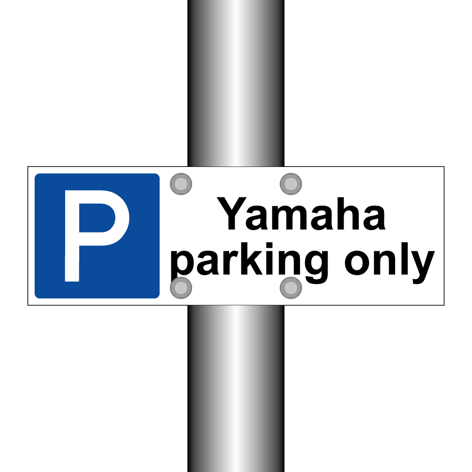 Yamaha parking only