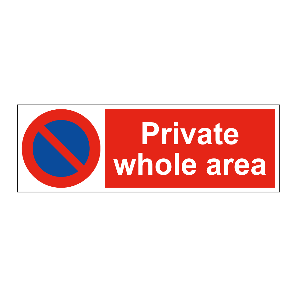 Private whole area