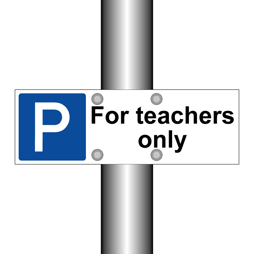 For teachers only