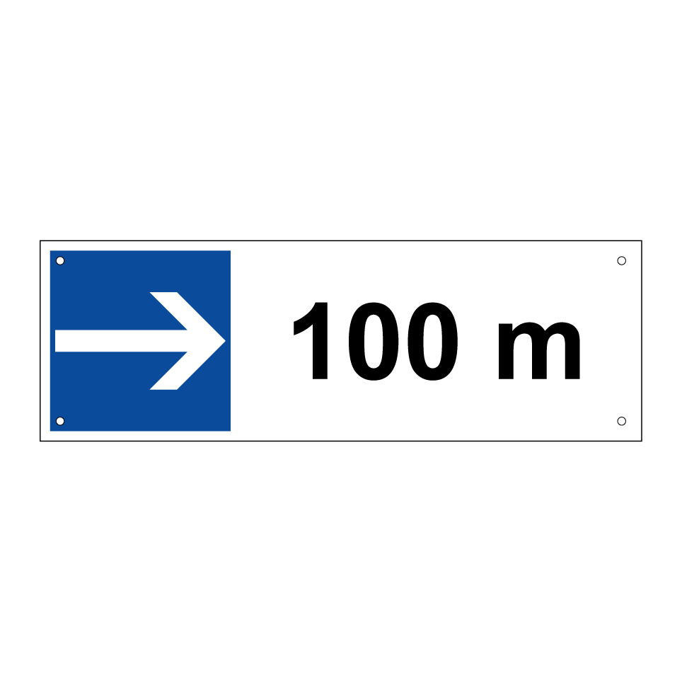 100 m