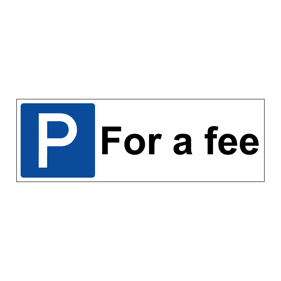 For a fee