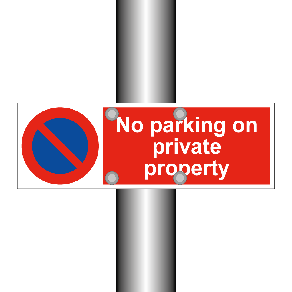 No parking on private property