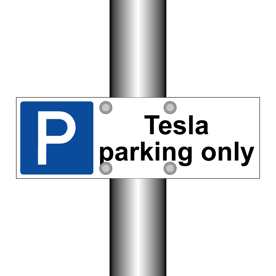 Tesla parking only