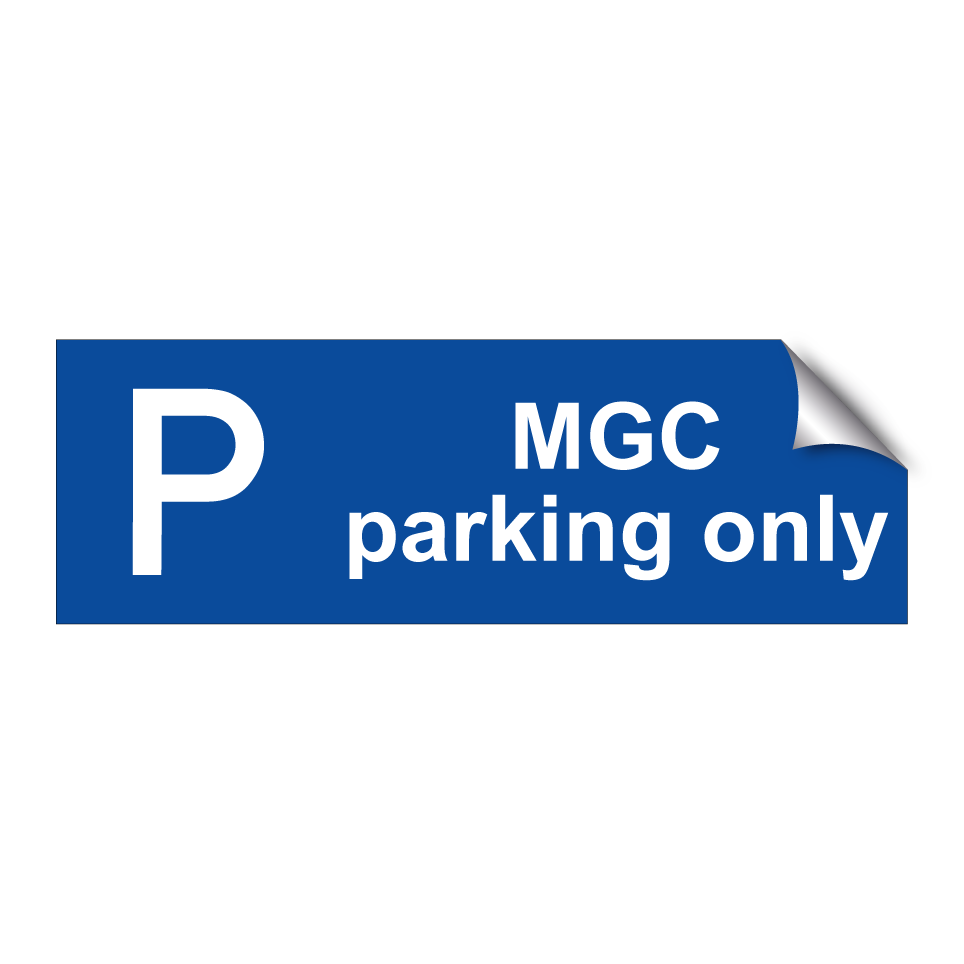 MGC parking only