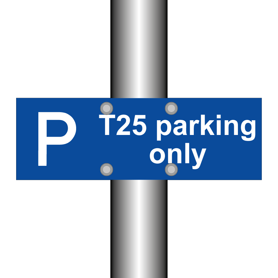 T25 parking only