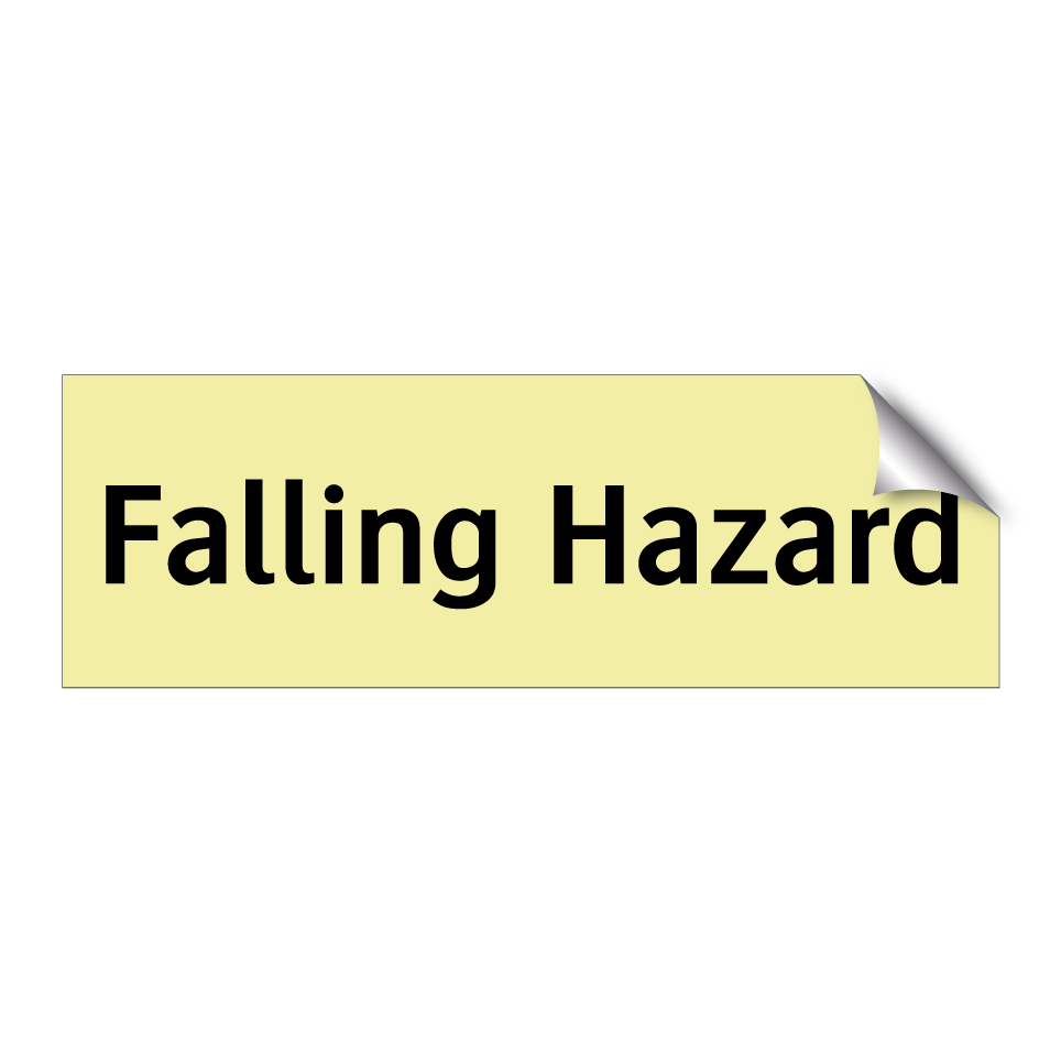 Falling Hazard