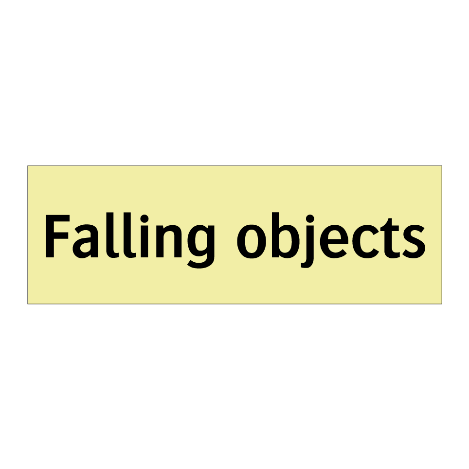Falling objects