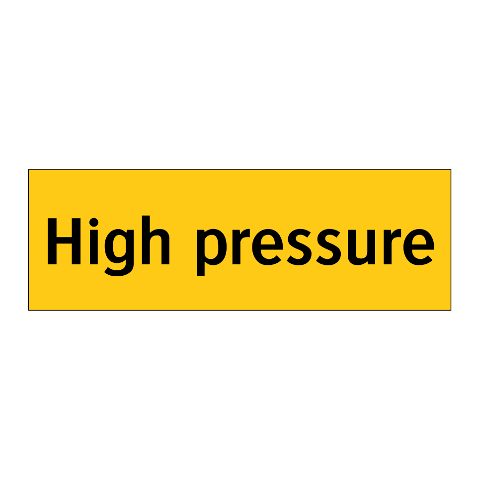High pressure