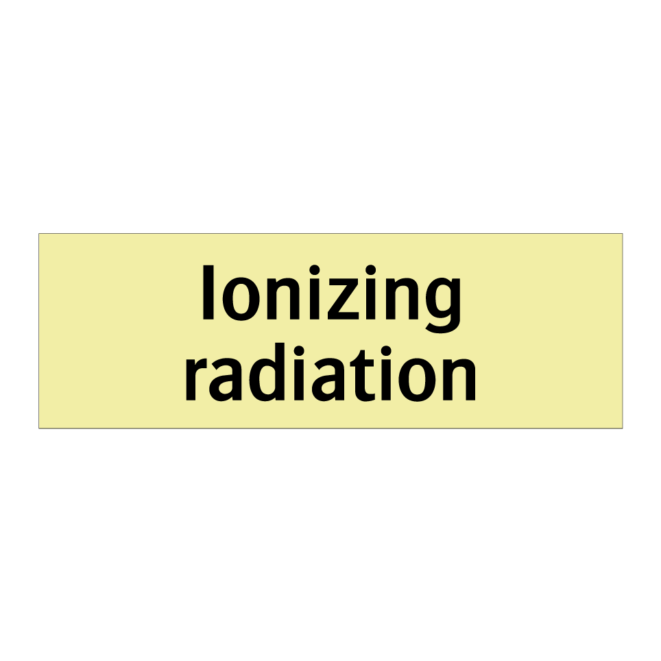 Ionizing radiation