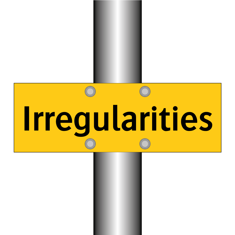 Irregularities