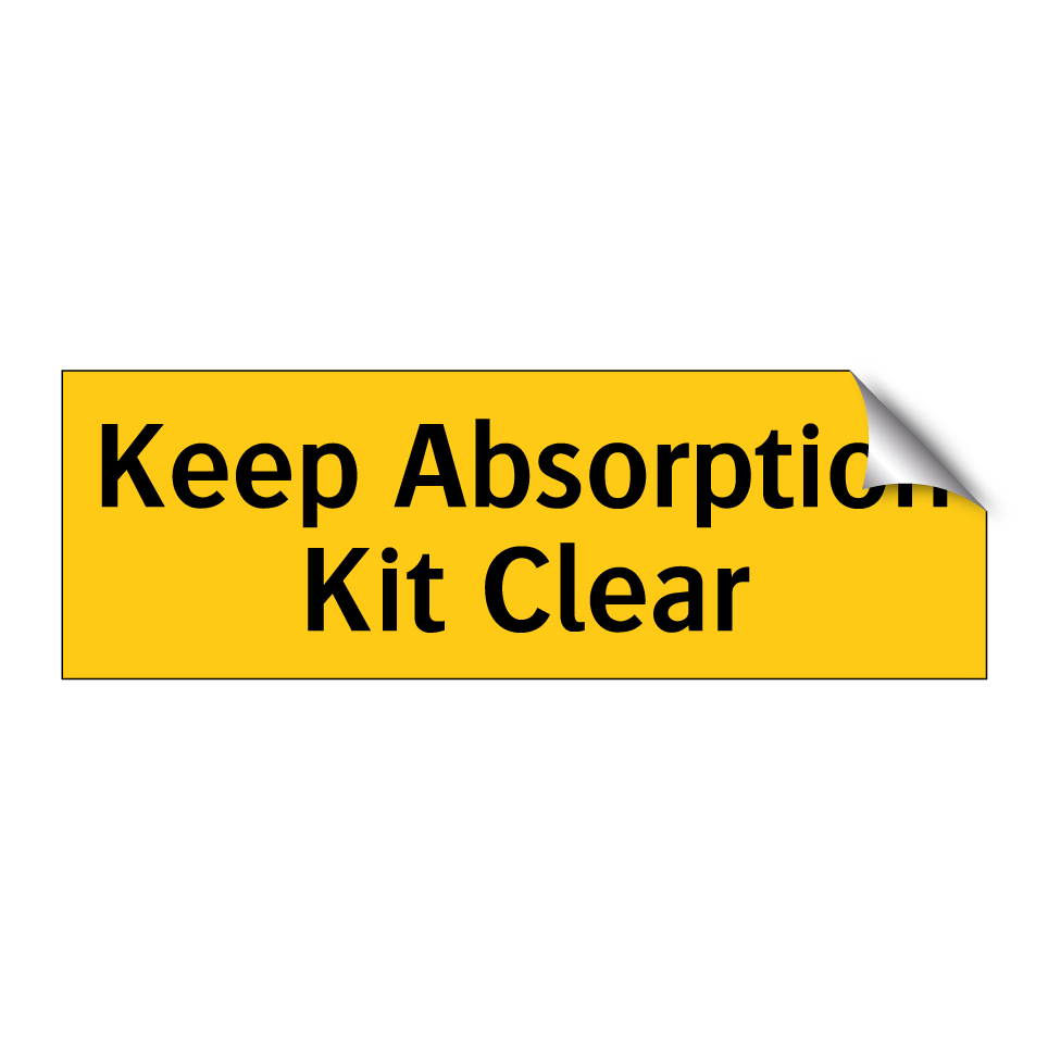 Keep Absorption Kit Clear