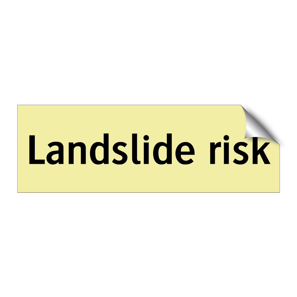 Landslide risk