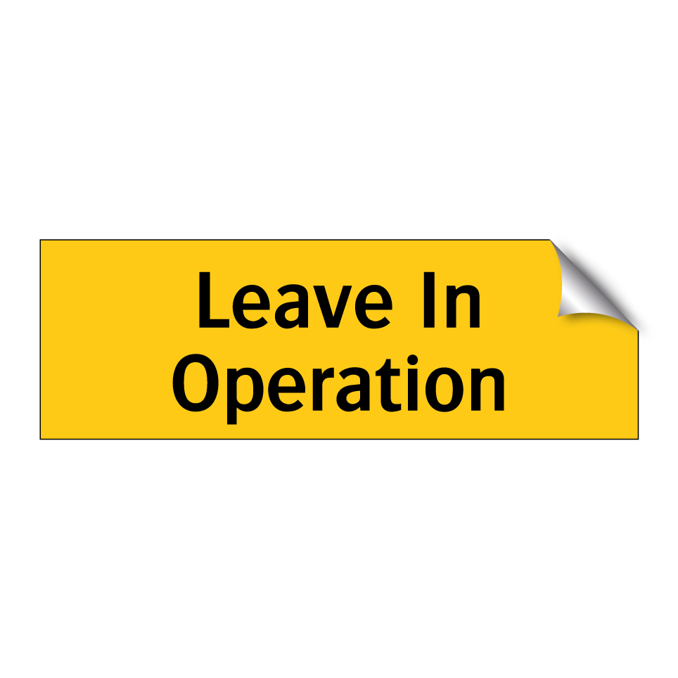 Leave In Operation