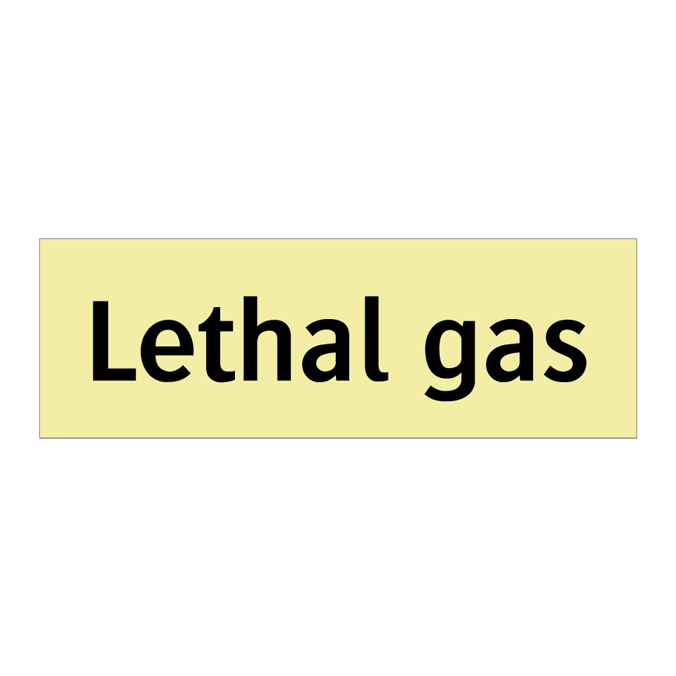 Lethal gas