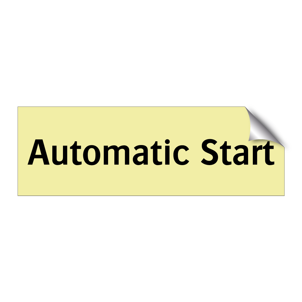 Automatic Start