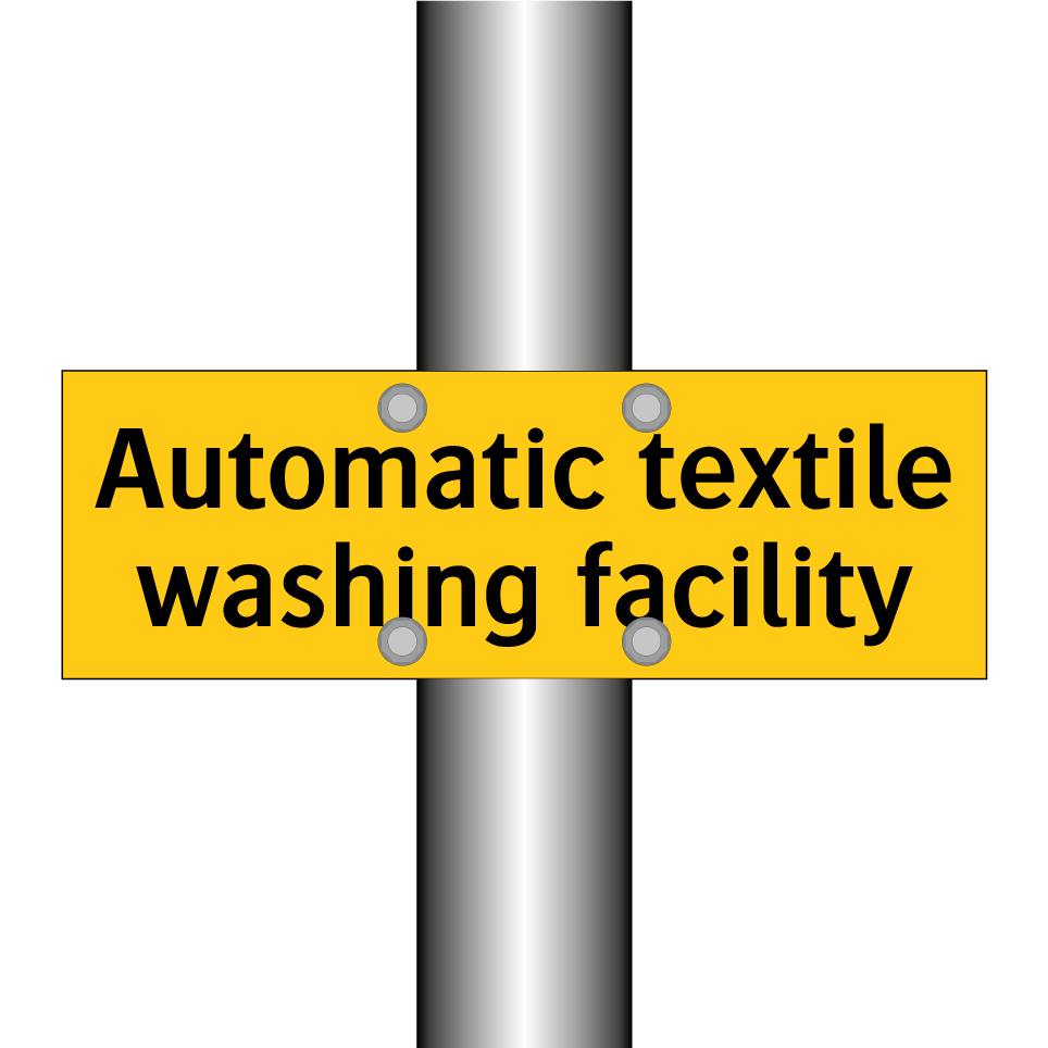 Automatic textile washing facility