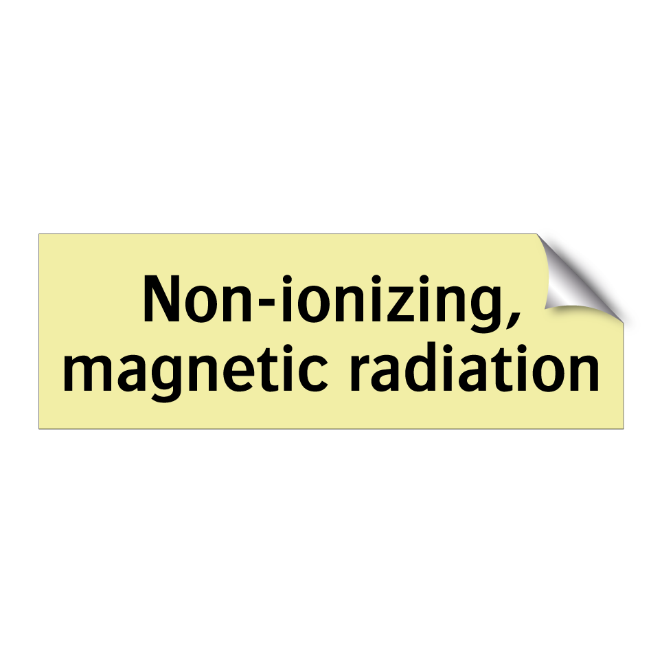 Non-ionizing, magnetic radiation