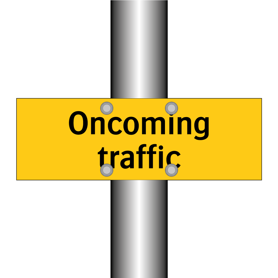 Oncoming traffic