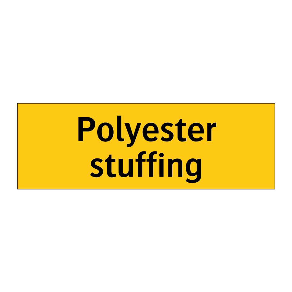 Polyester stuffing