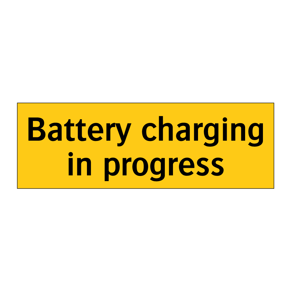 Battery charging in progress