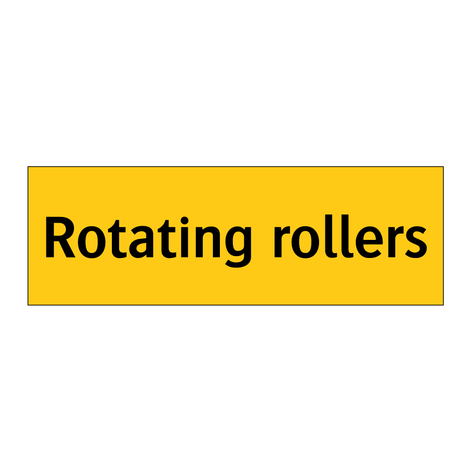 Rotating rollers