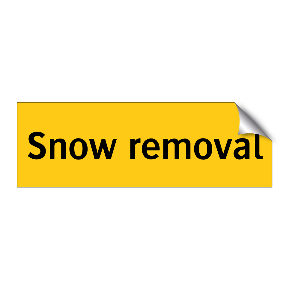 Snow removal