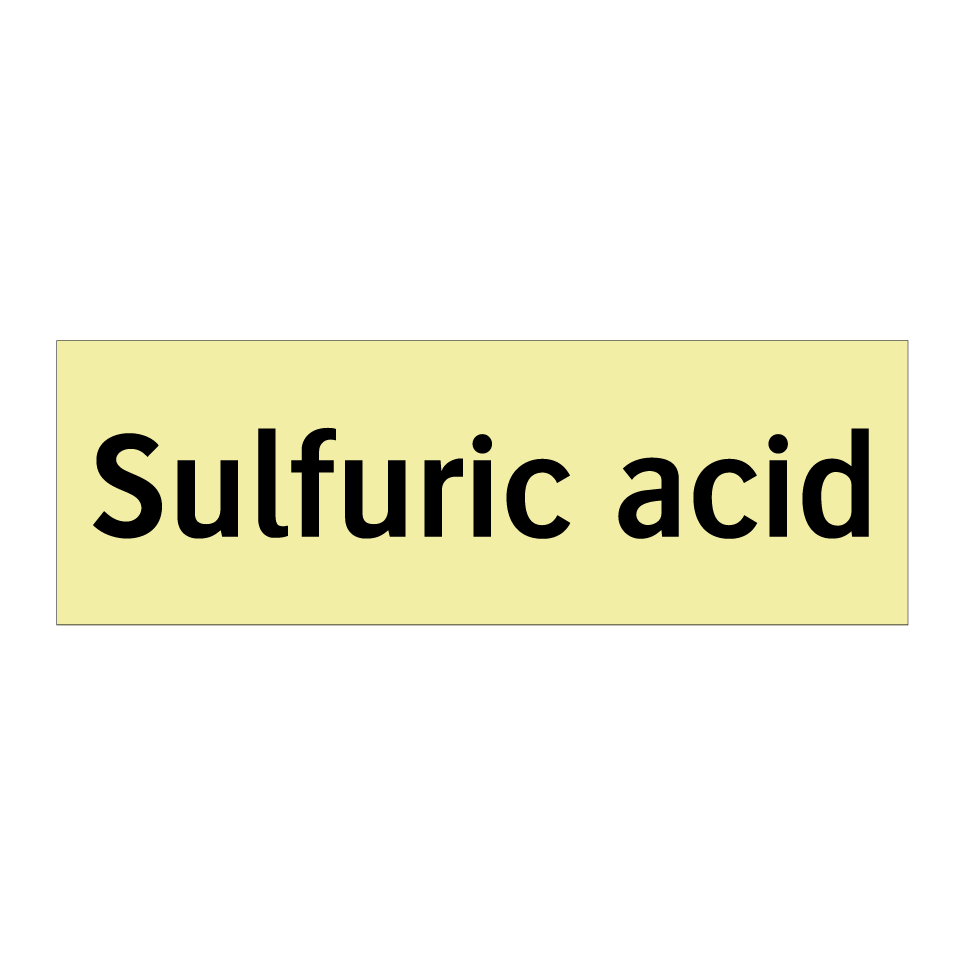 Sulfuric acid