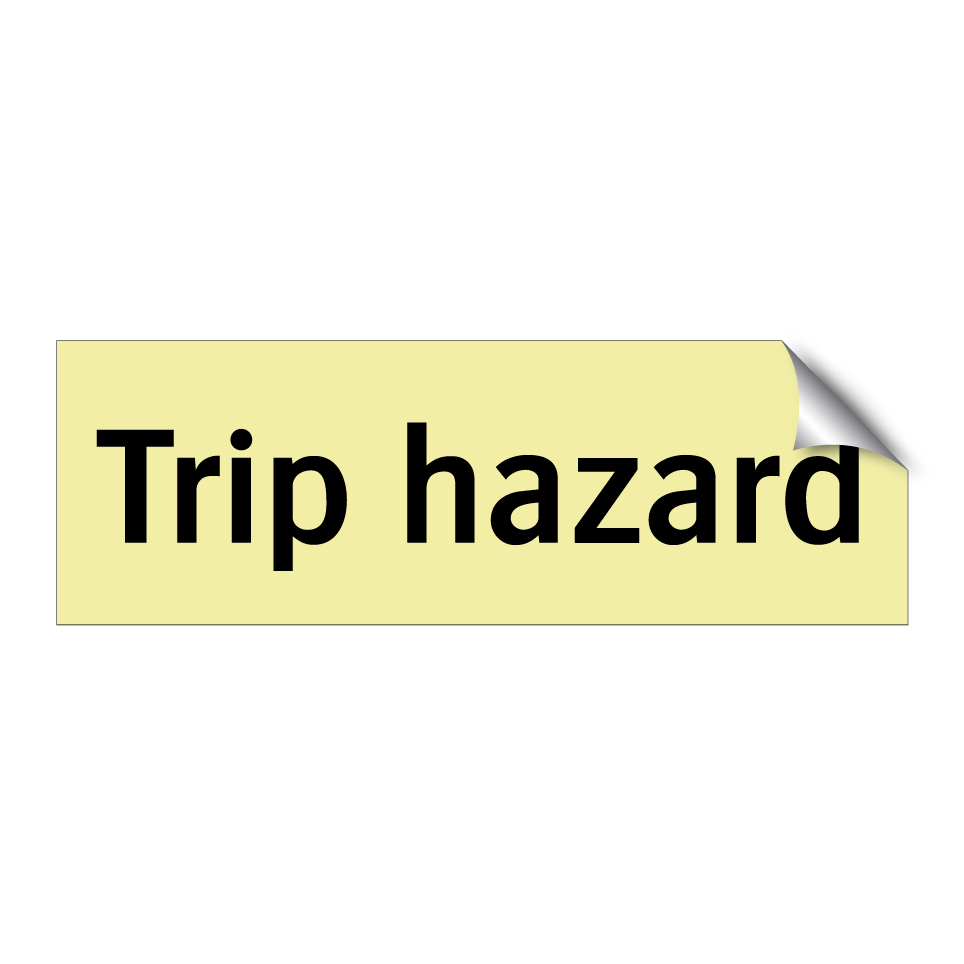 Trip hazard