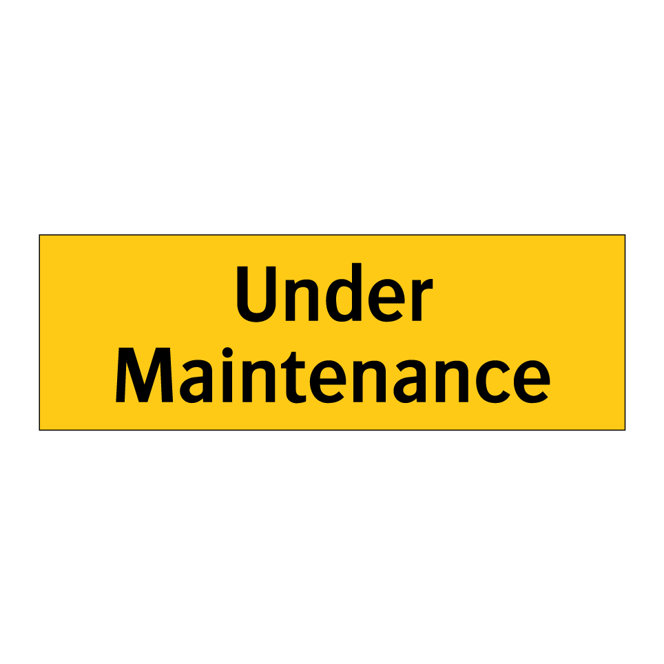 Under Maintenance