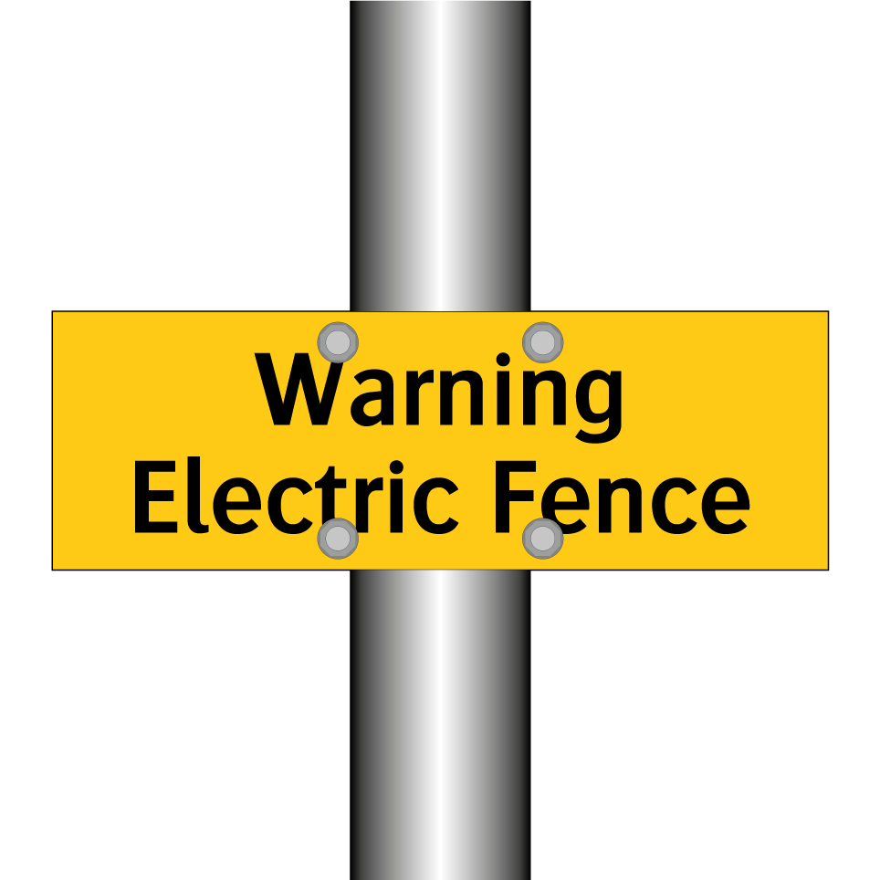 Warning Electric Fence