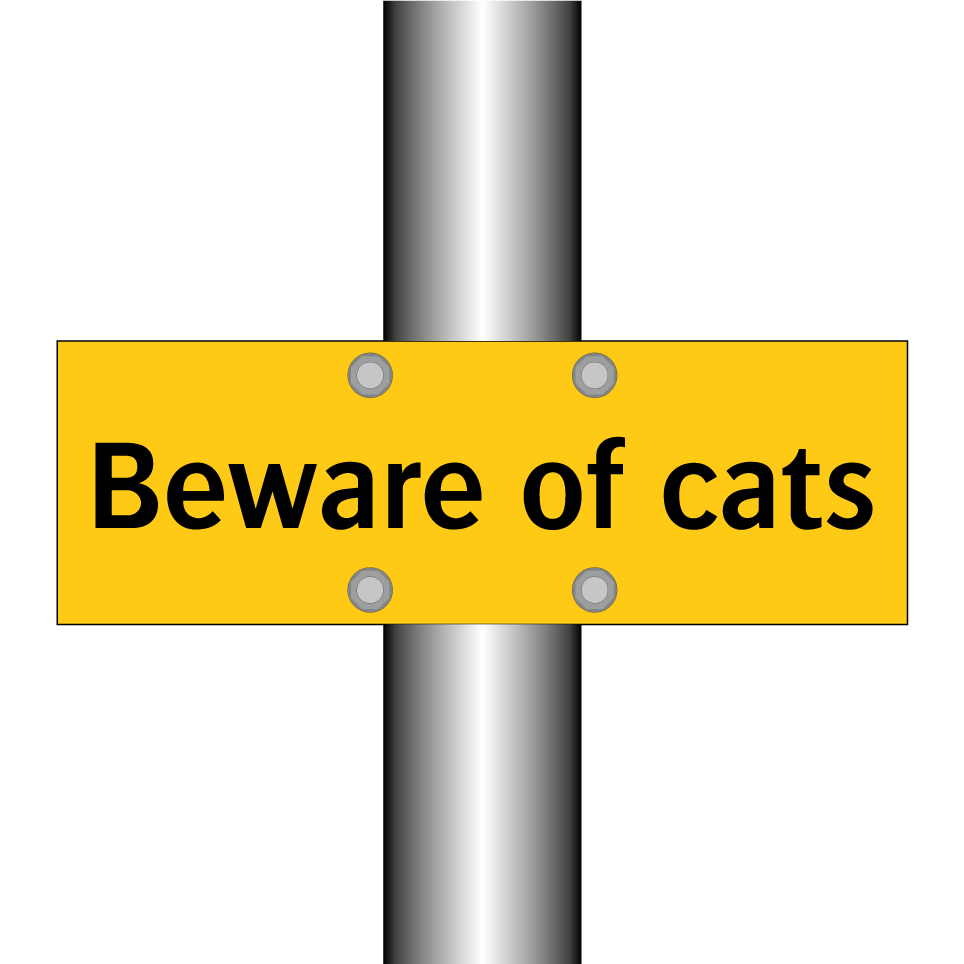 Beware of cats
