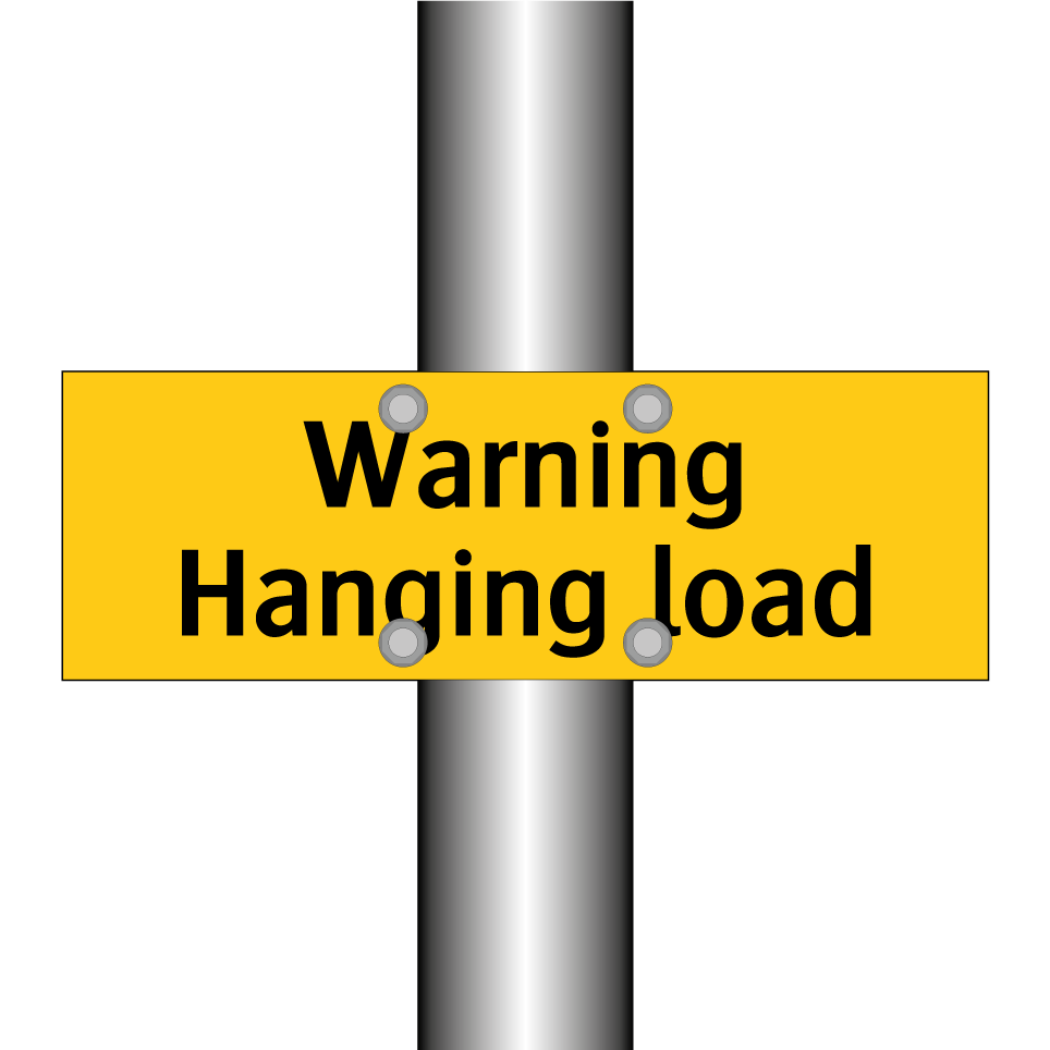 Warning Hanging load