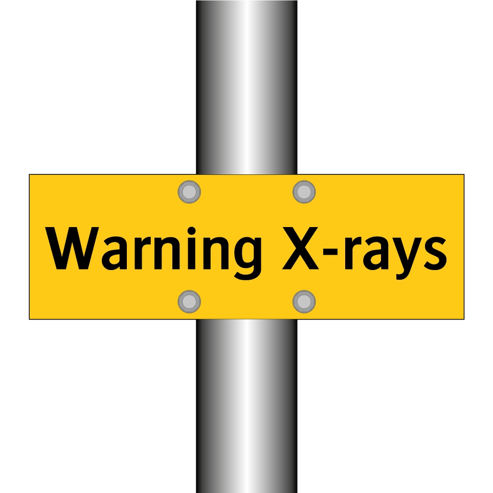 Warning X-rays