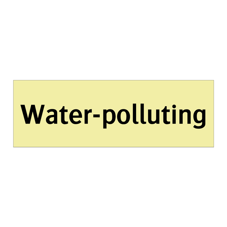 Water-polluting
