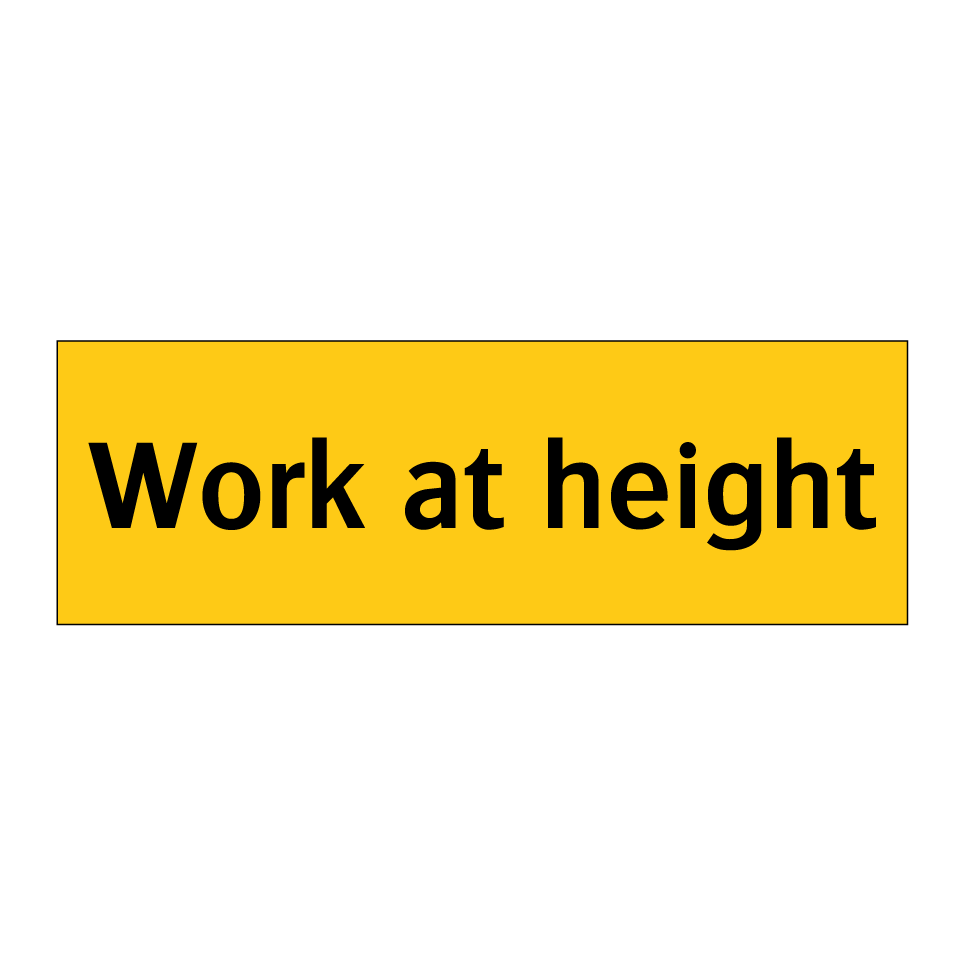 Work at height