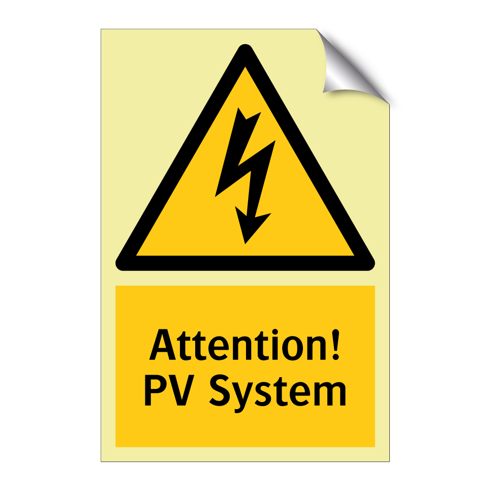 Attention! PV System