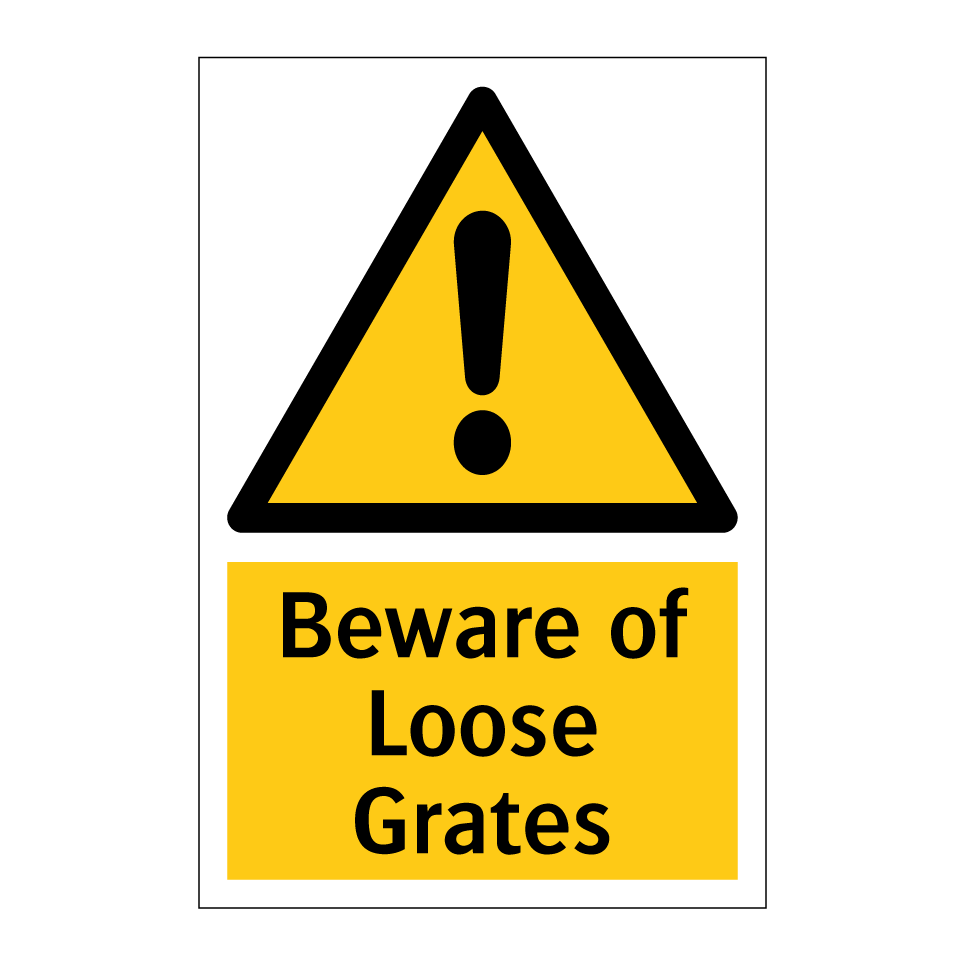 Beware of Loose Grates