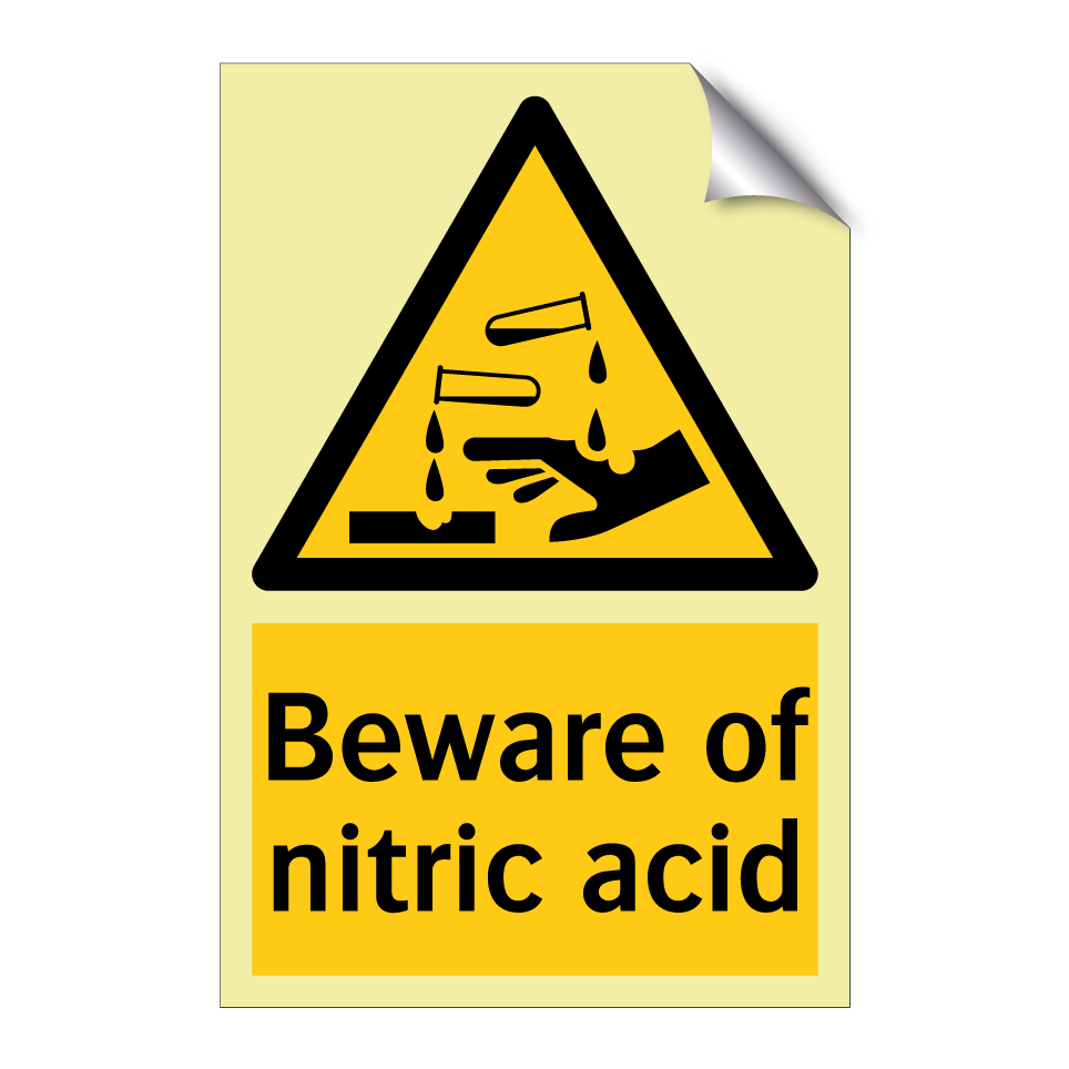 Beware of nitric acid