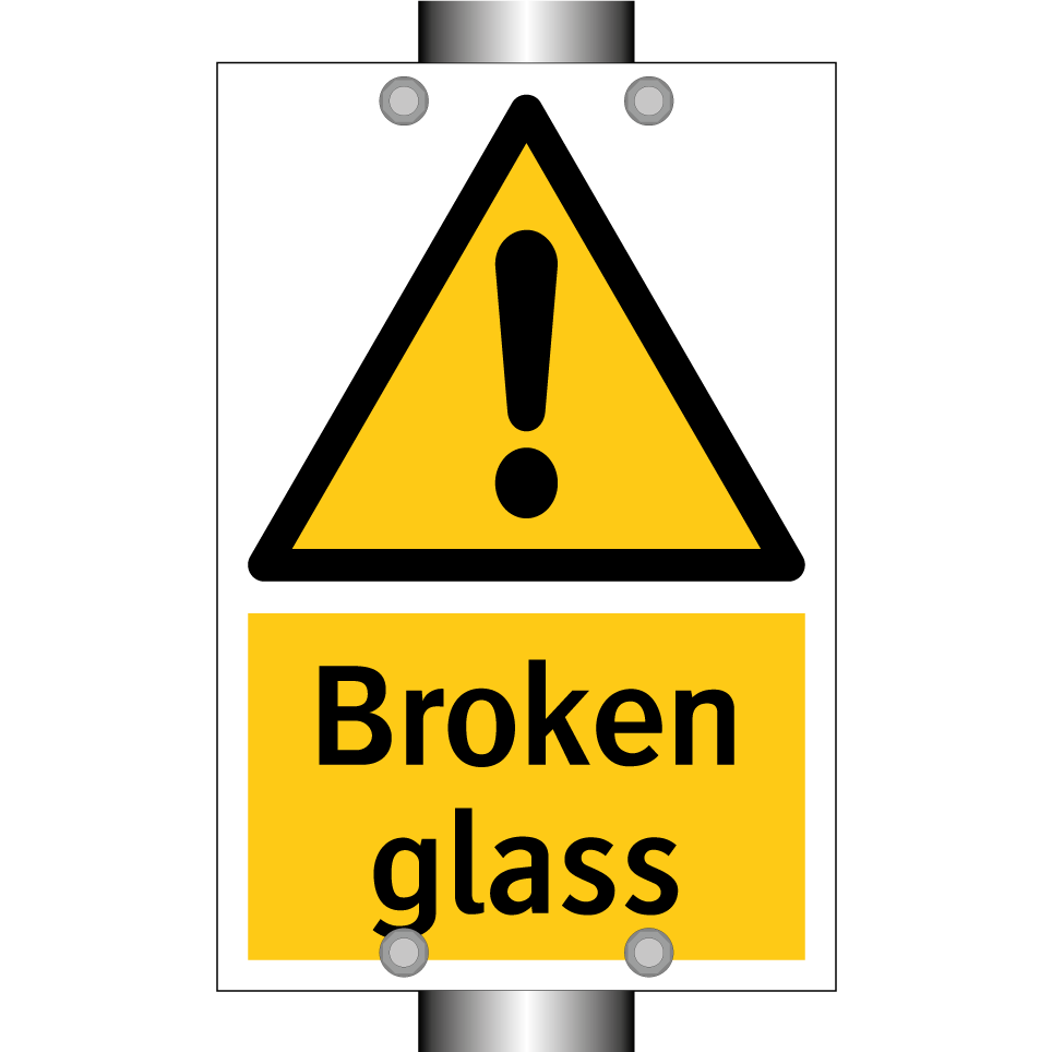 Broken glass