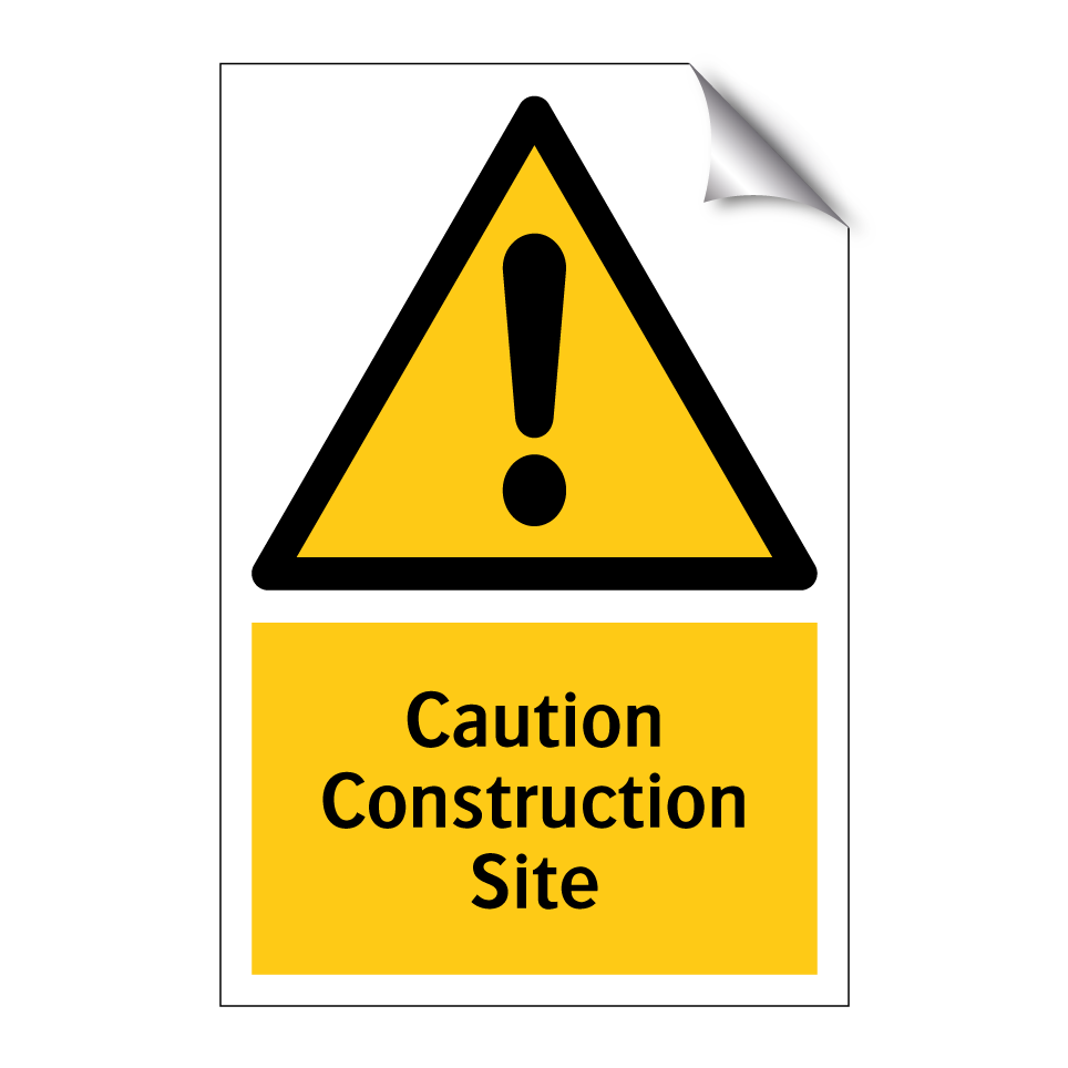 Caution Construction Site